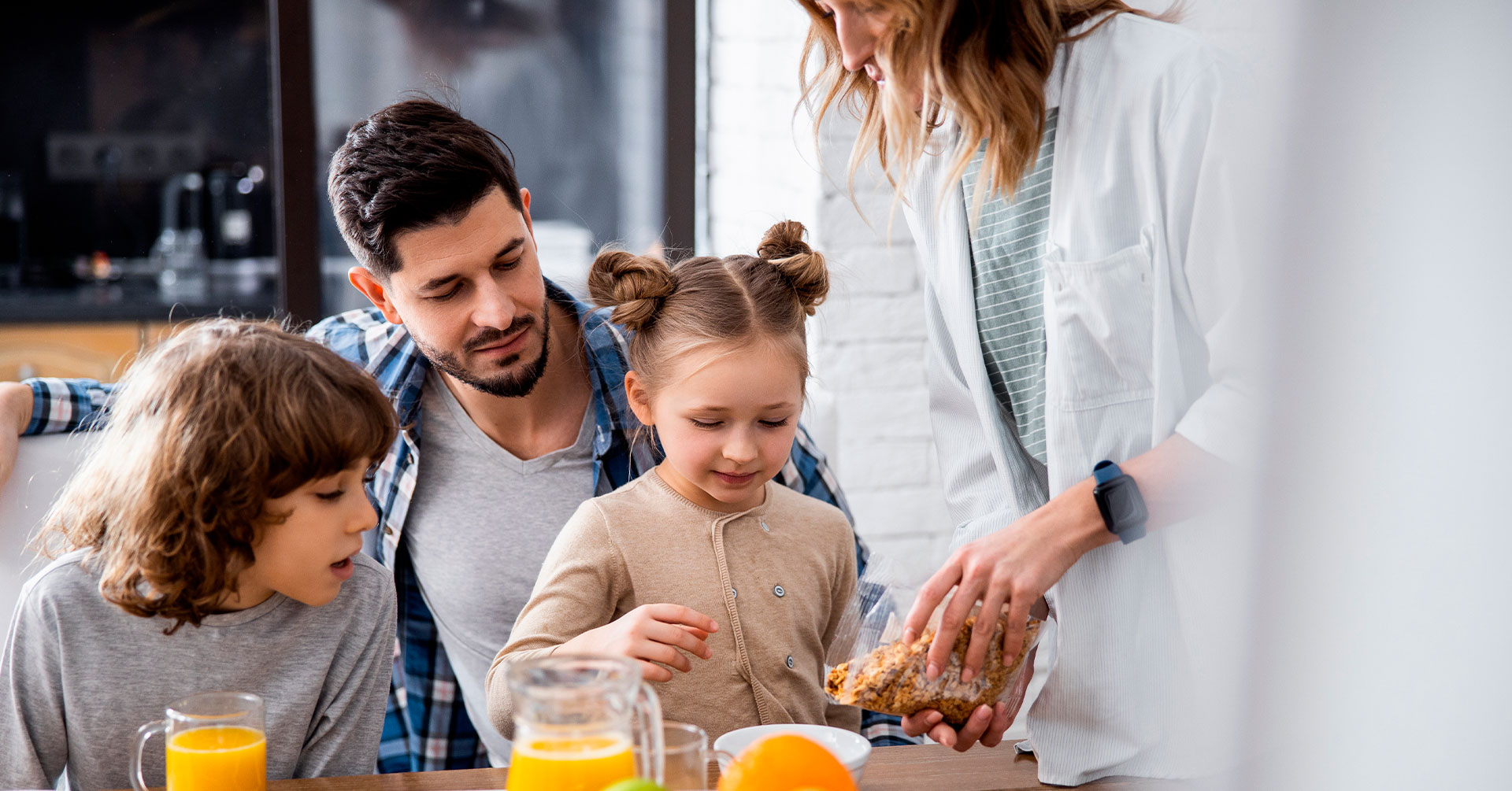 Incluir recetas con granola en la dieta de tu familia beneficiará su salud