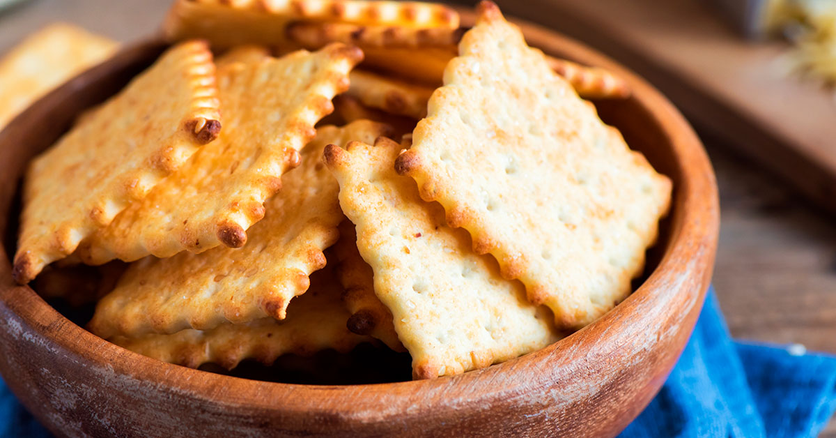 Snack saludables: Galletas integrales