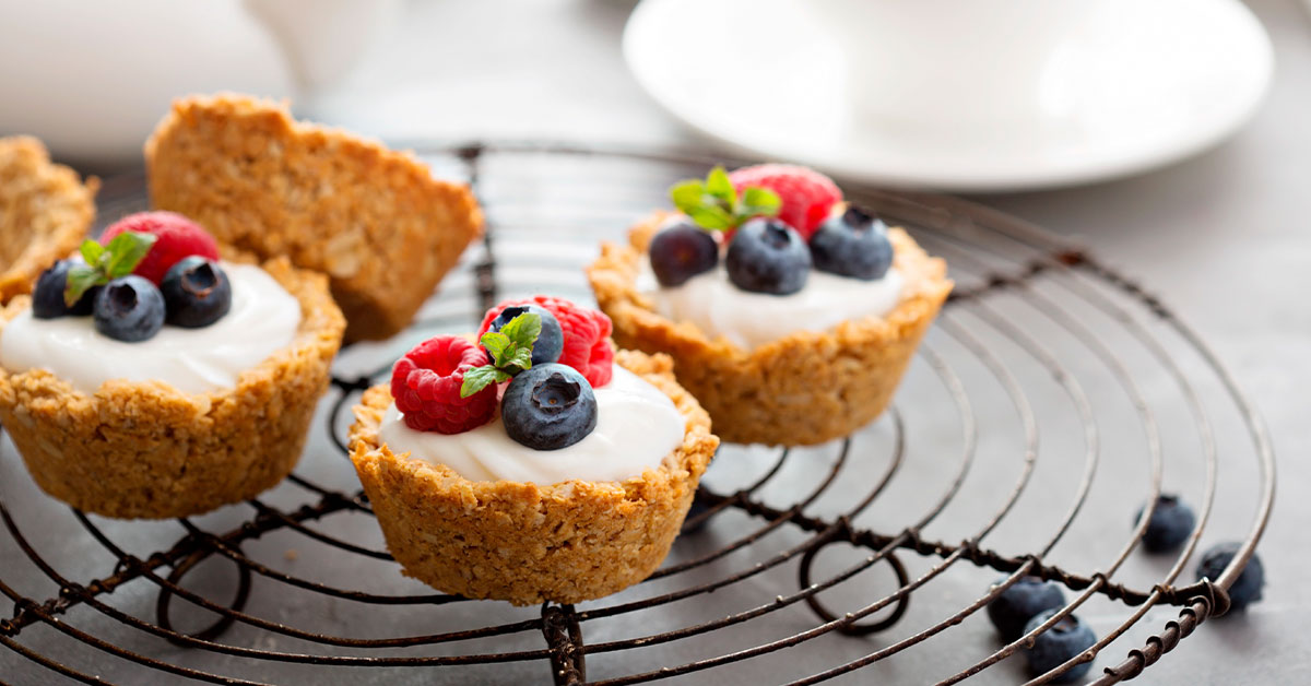 Copas de granola