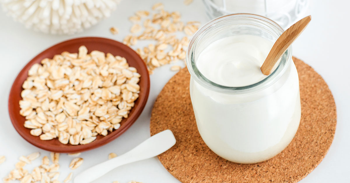 Remedio de avena con yogur