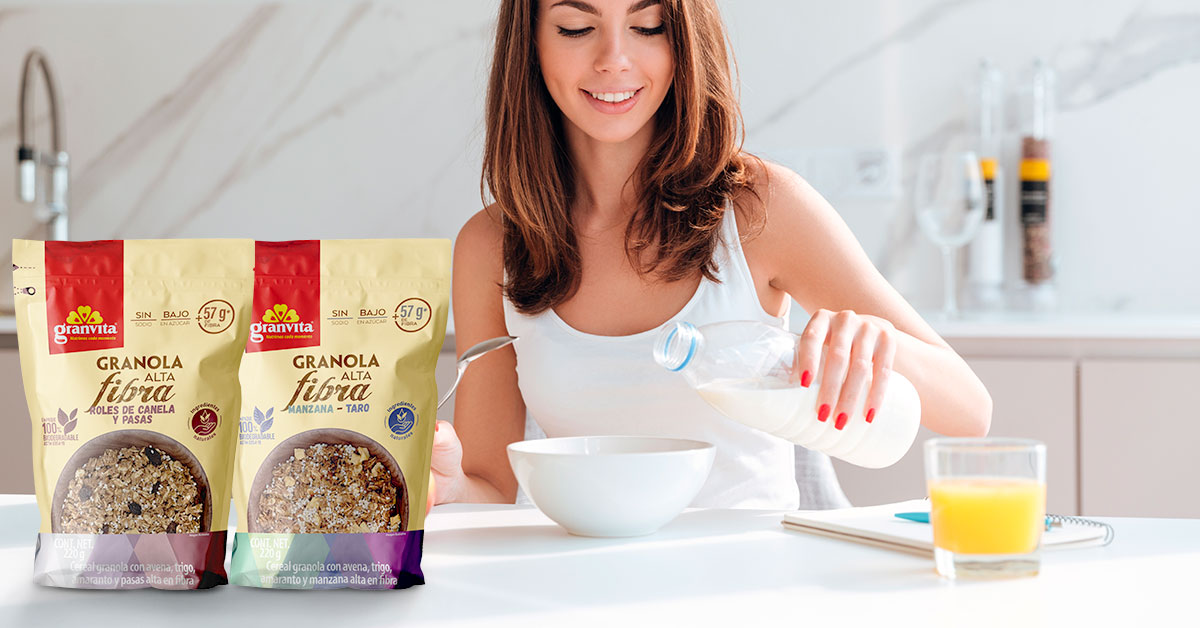 Granola Alta En Fibra Granvita: 5 Razones Para Amarla | Granvita