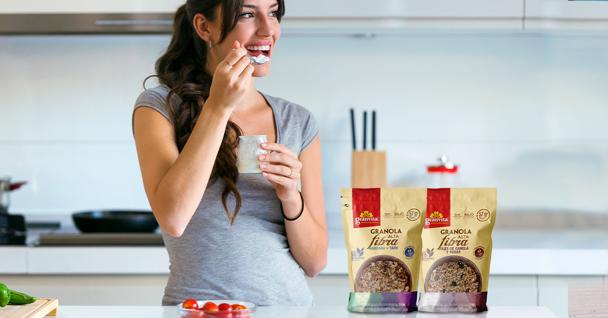 Granola Alta En Fibra Granvita: 5 Razones Para Amarla | Granvita