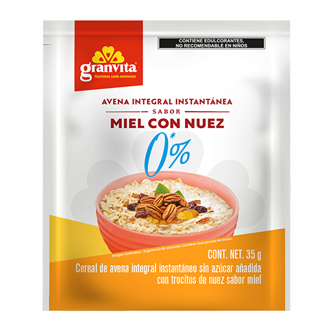 Granvita, Avena integral sin gluten, hojuela de avena integral gluten free  - 425 g : : Alimentos y Bebidas