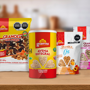 Lista de productos nutritivos Granvita para toda la familia y momentos para disfrutarlos