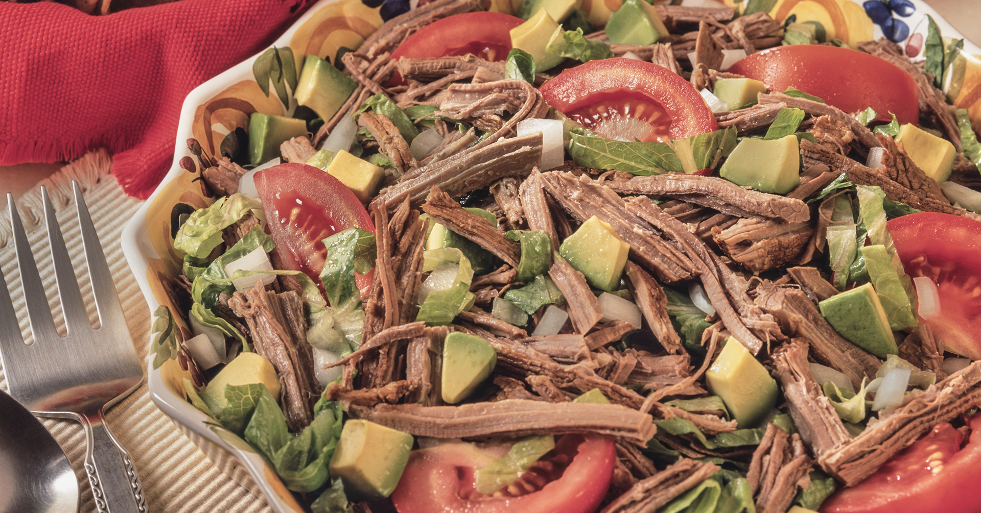 Ensalada mexicana con granola