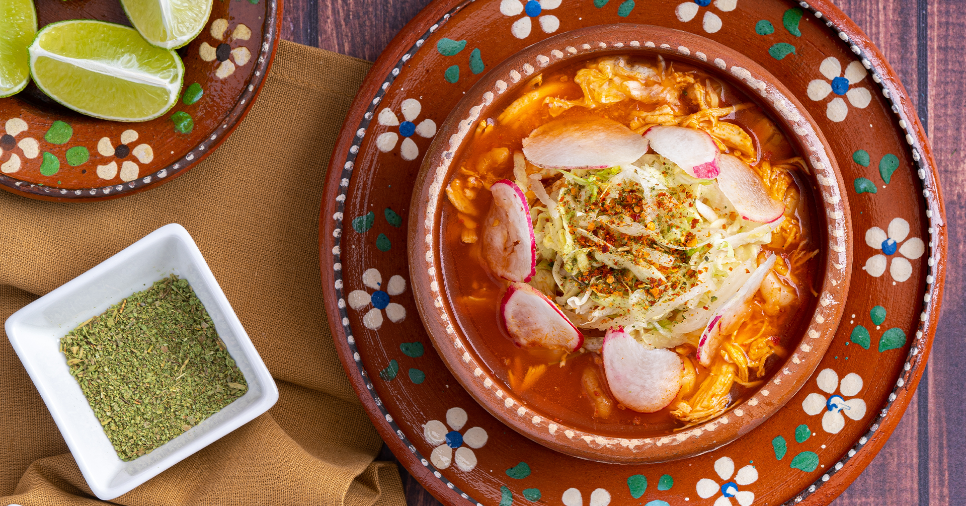 Pozole de avena con pollo