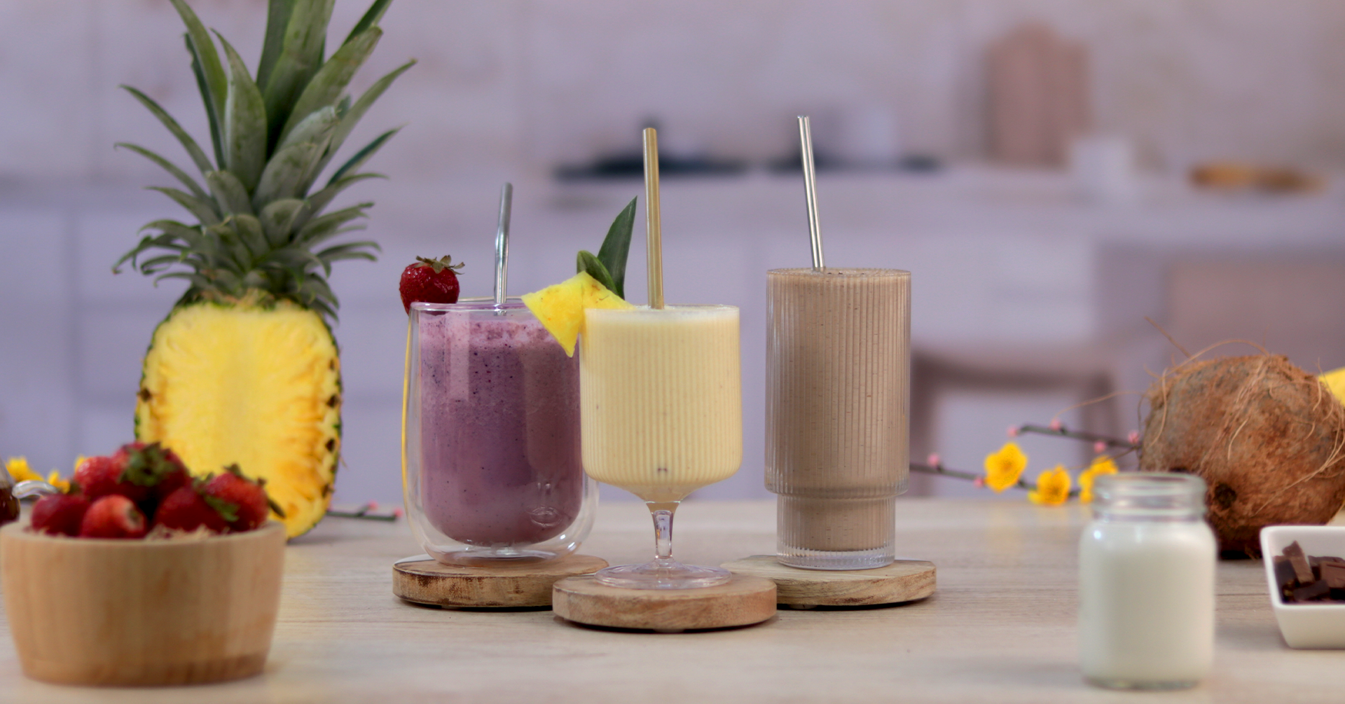 Smoothies con Avena en Polvo Granvita