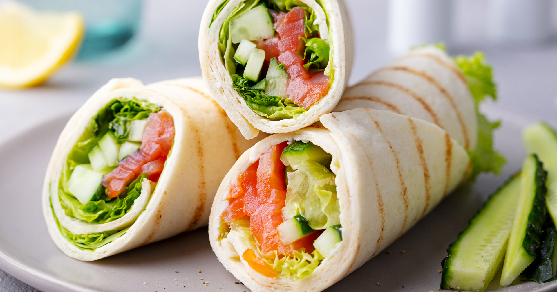 Wrap de avena