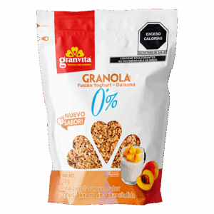 Granola 0 % Azúcar añadida sabor Yoghurt - Durazno 350 g