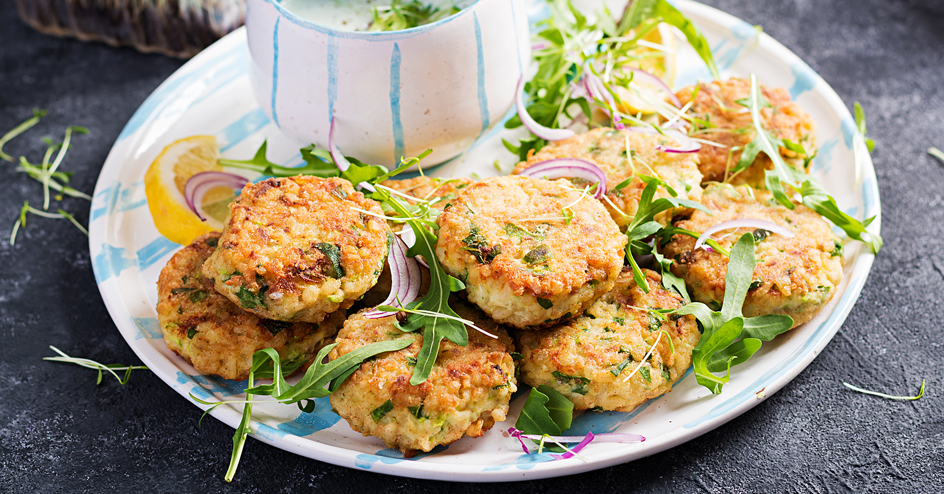 Tortitas de atún con camote y avena